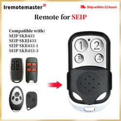 Replacement SEIP SKR 433-1 433-3 SKRJ433 Garage Door Remote Control Duplicator Garage Door Opener 433.92MHz Rolling Code 433MHz