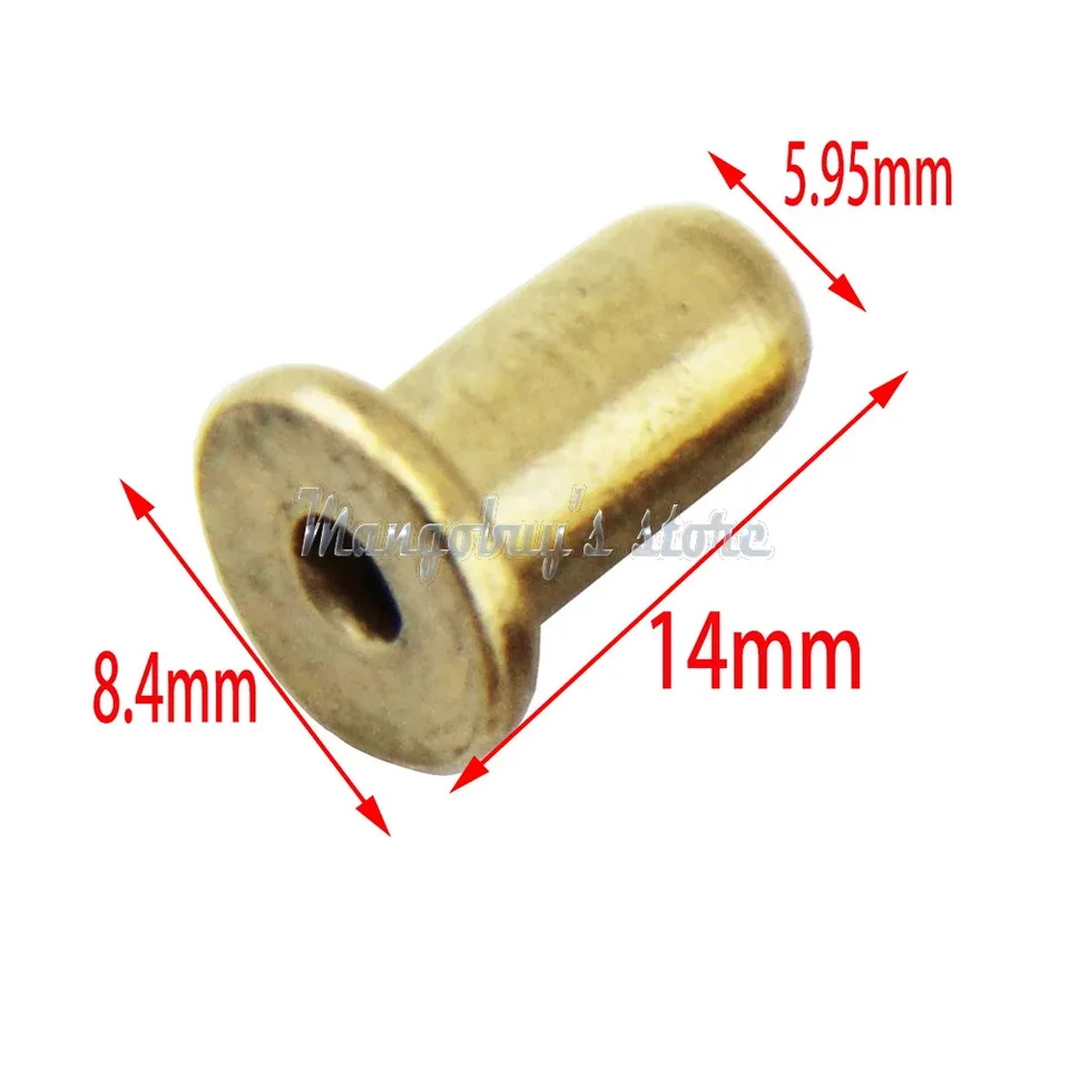 10 Pieces 4.2-9mm Push Button Spring For 12-50mm Round Tube Locking Pin Button Mounting Spring Clips Tent Pole Kayak Accessories - 18 - View #3