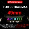 New HK10 ULTRA 3 MAX Smartwatch 2025 49mm HD AMOLED 4G ROM Bluetooth Network Call Robot Clock NFC Compass Smart Watch Men Women 2