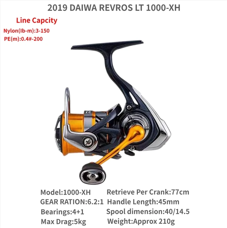 Daiwa REVROS ２台セット Daiwa 2019 REVROS LT 1000-XH 2000-XH 2500 2500-XH 3000-CXH Spining