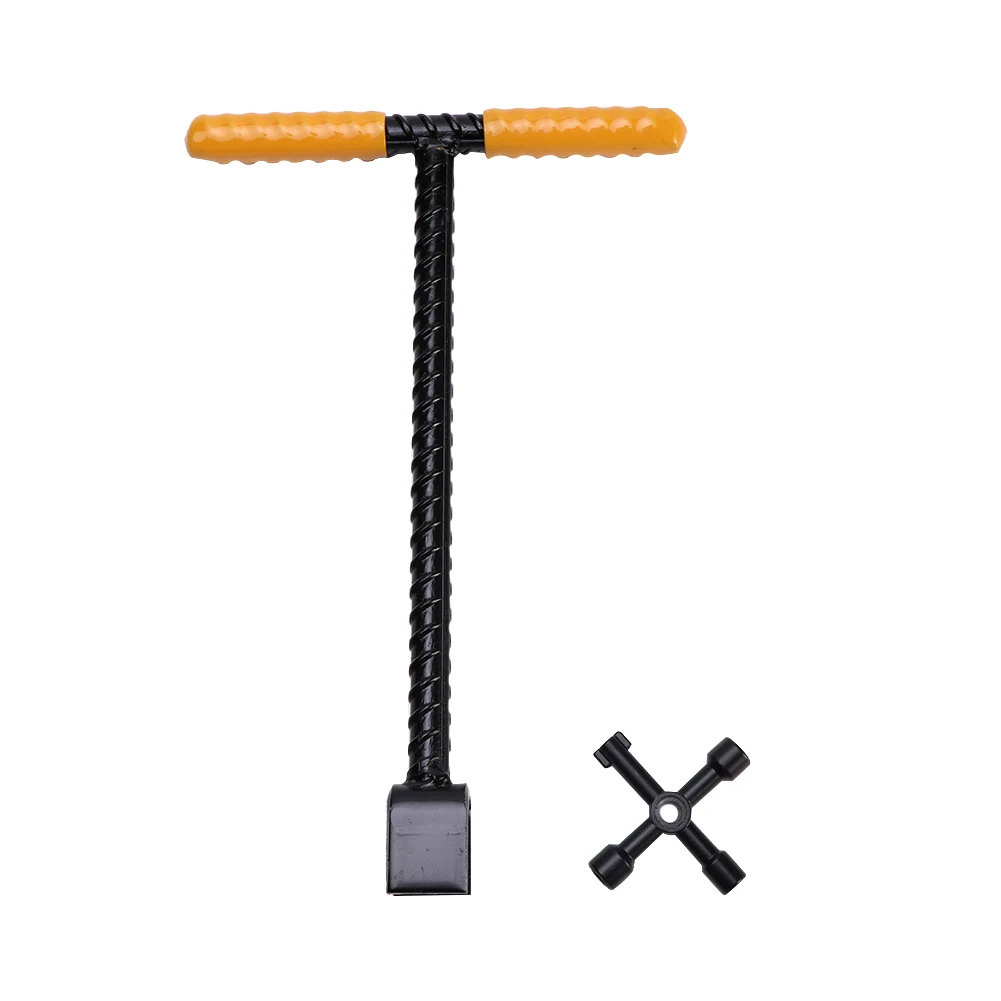 Wrench Tool Easy Apply For Shutoff Valve Portable 12inch Iron Durable T