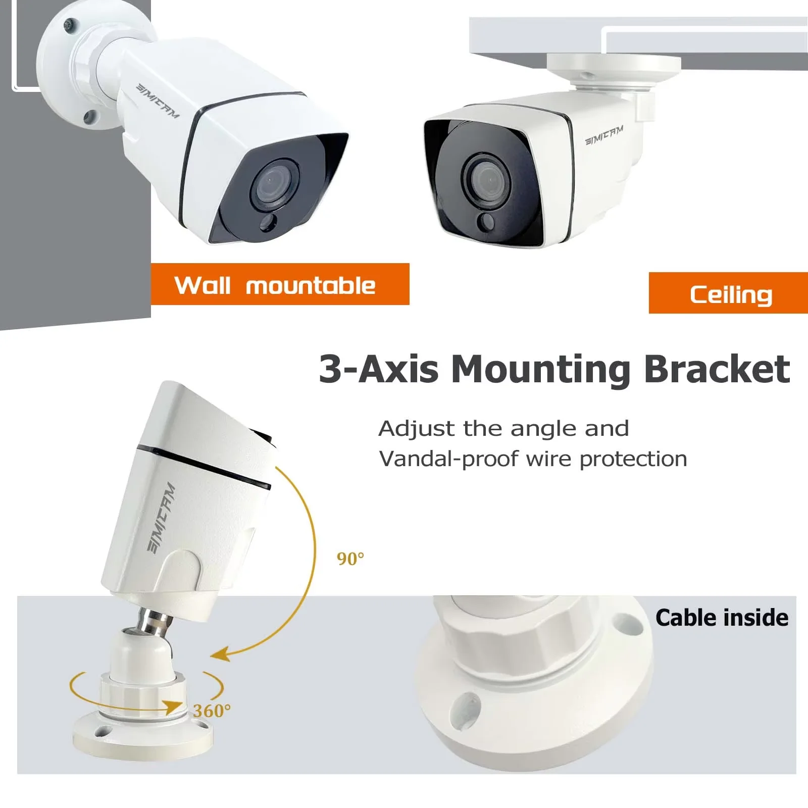 2MP 1080P 720P AHD Security Camera Analog NTSC/PAL Metal Bullet Outdoor Waterproof Night Vision Video Surveillance For DVR 4