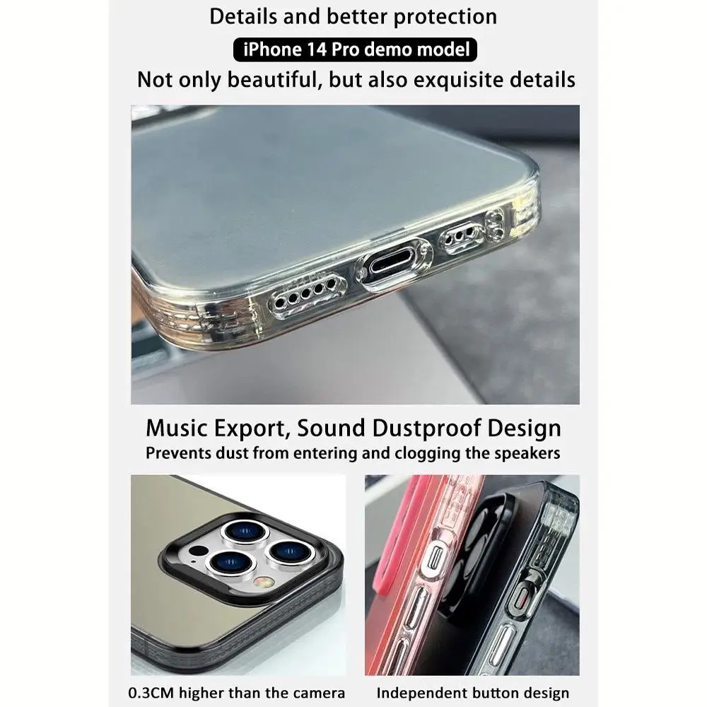 Flower and Butterfly Design Phone Case Shockproof and Anti Slip Frosted Suitable for iPhone 16 15 14 13 12 11 Pro Max Plus Mini 4