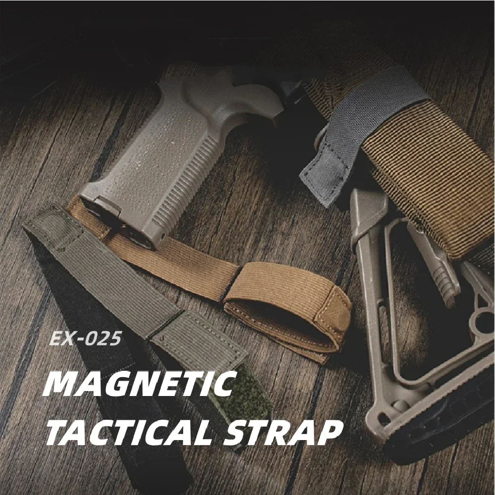 Magnetic Sling Staging Strap - Quick Release Retention Band and Organizer