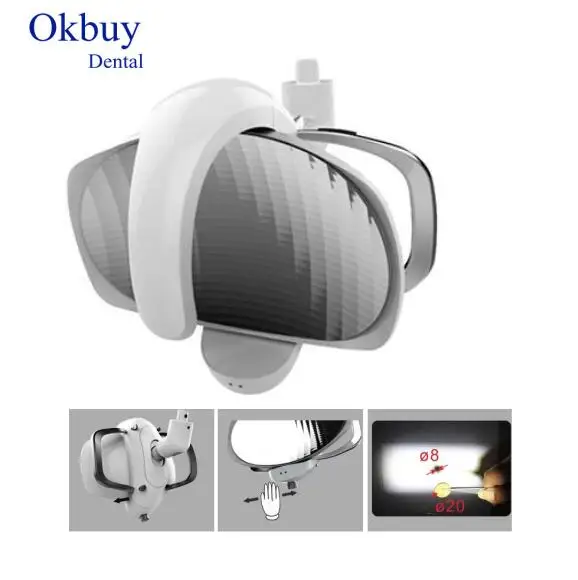 Dental LED Oral Lamp Sensor Induction Reflectance Lamp for Dental Chair Unit Dental Examination Oral Light