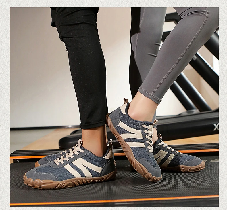 Herren- und Damen-Barfußschuhe mit breiter Zehenbox, Zero Drop, minimalistische Sneaker, rutschfeste Outdoor-Walking- und Trainingsschuhe – Detail 18