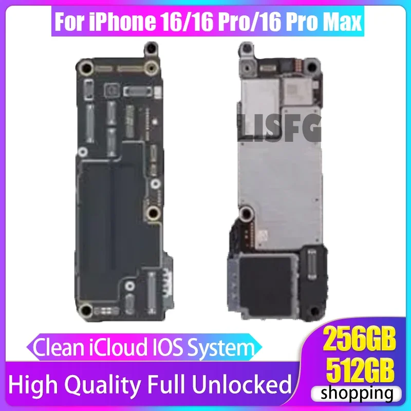 iPhone16 マザーボード　Face ID付き IPhone用マザーボード,16 plus,16 pro,16 pro max,Face ID付き