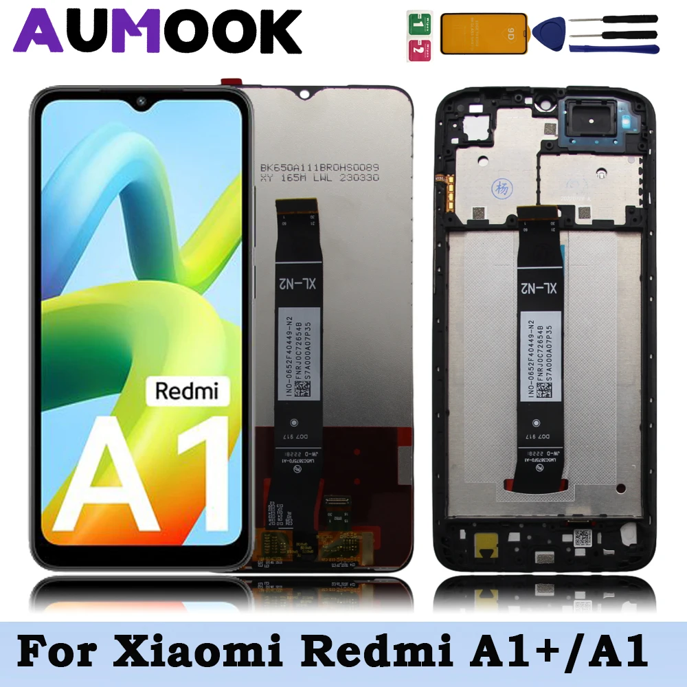 

6,52 ''Оригинальный ЖК-дисплей для Xiaomi Redmi A1 220733SI, сенсорный экран, дигитайзер в сборе для Redmi A1 + A1 Plus 220733SFG дисплей