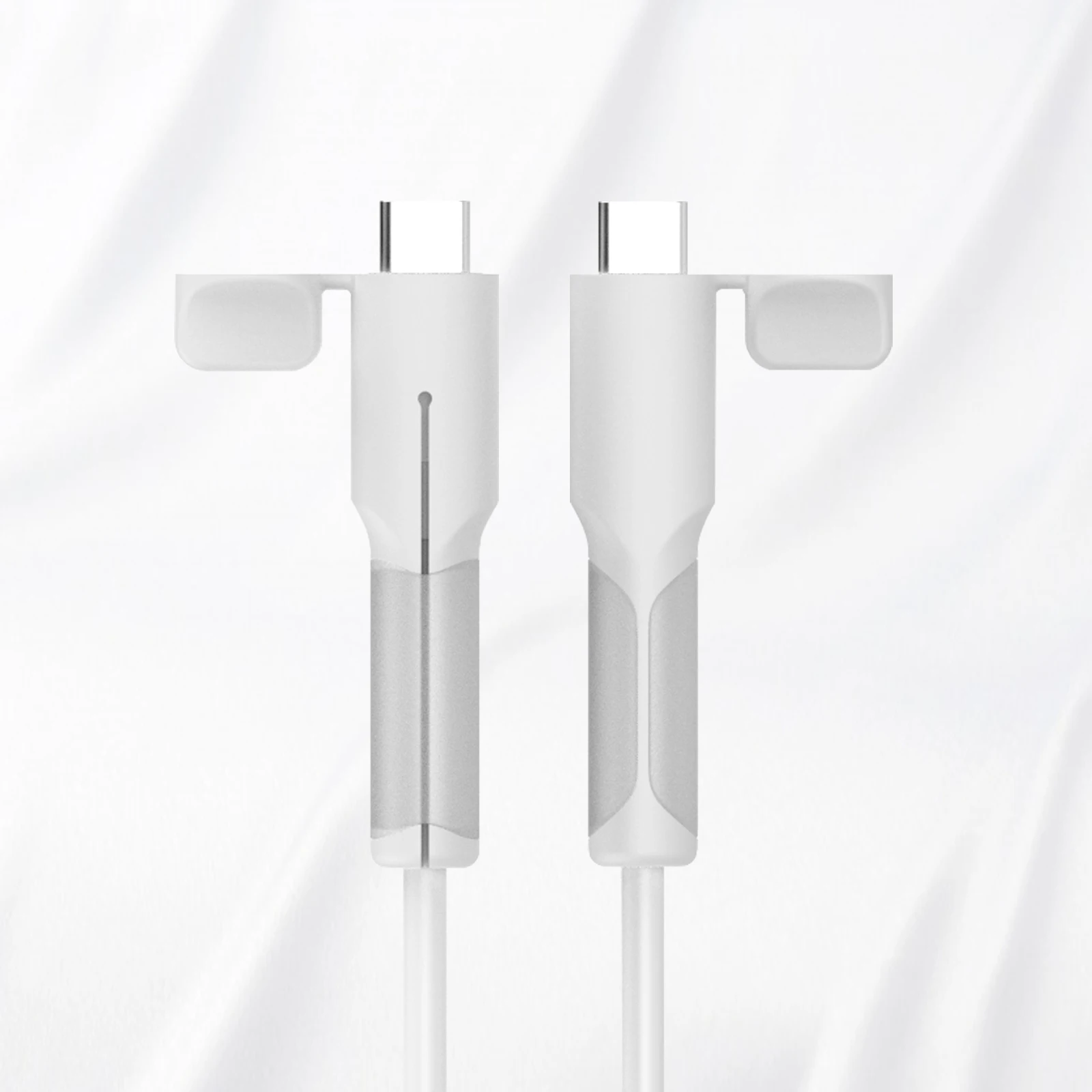 Silicone Multi-Device Charger Cord Protector with Cable Winder