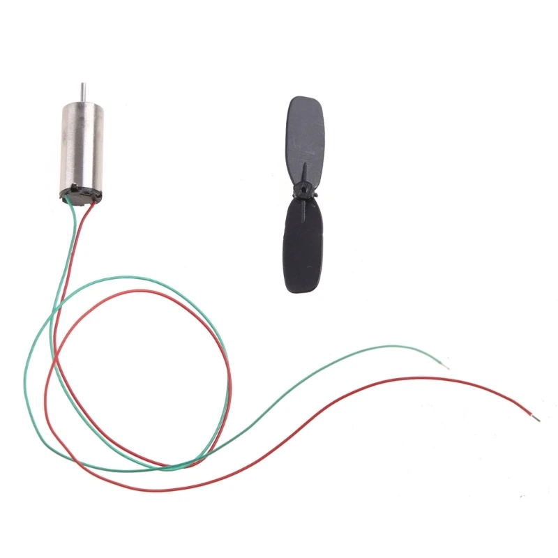 Micro moteur DC 3.7V 48000RPM sans noyau pour hélicoptère RC avion modèle