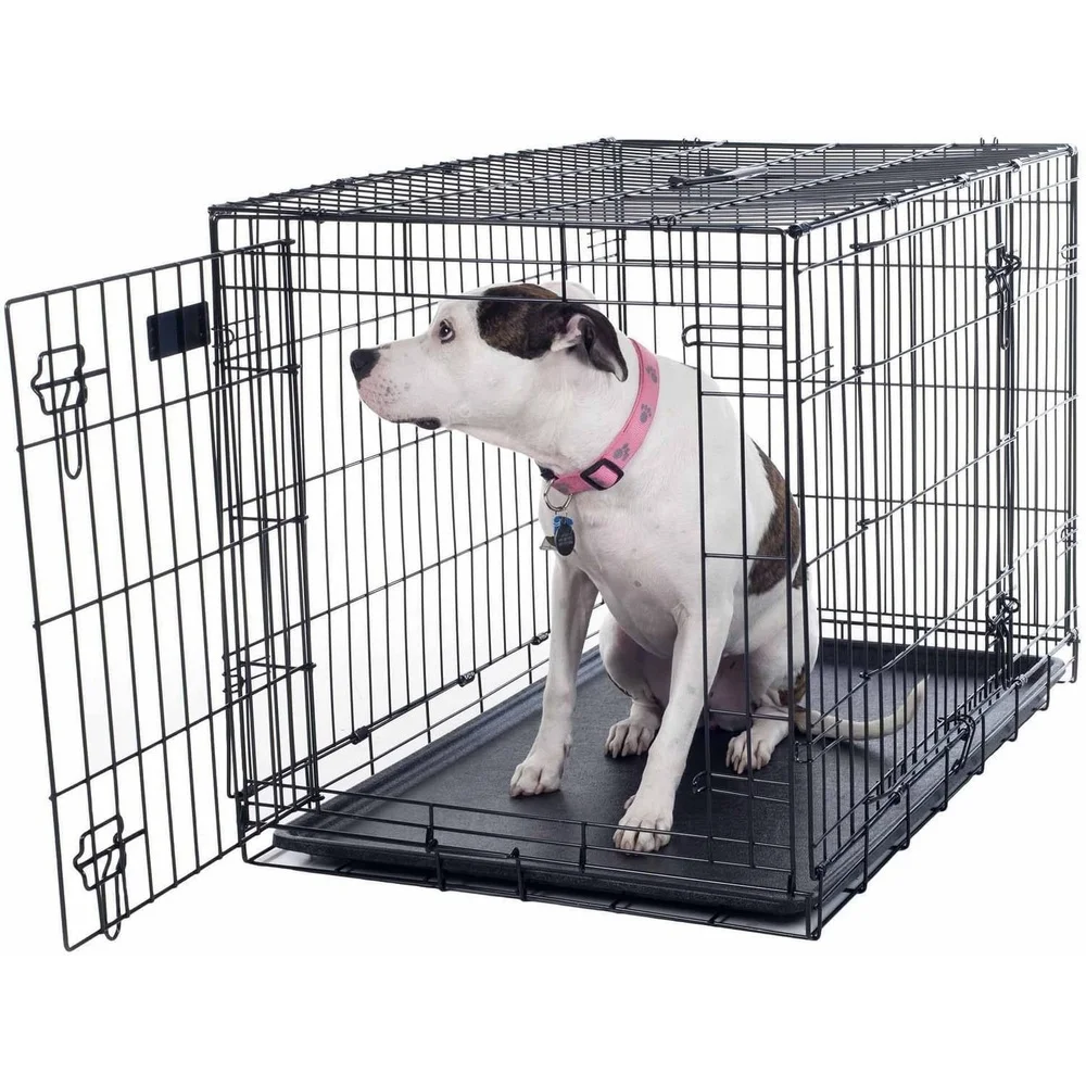 36 inch double door dog crate image 2