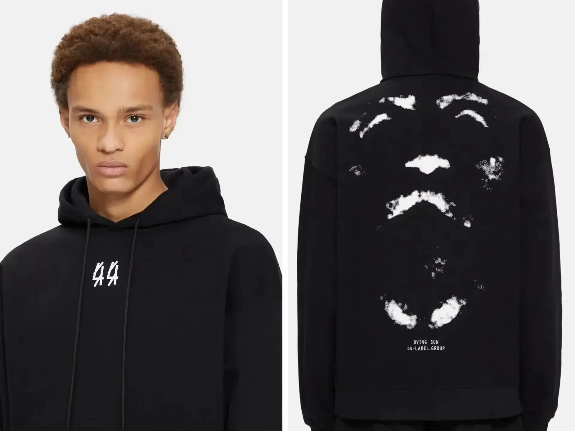 Men Women Fashion Hoodie Trend Brand Funny 100%Cotton Men Printed 44 LABEL GROUP Hoodies Sweatshirts Couple Streetwear Pullover 4