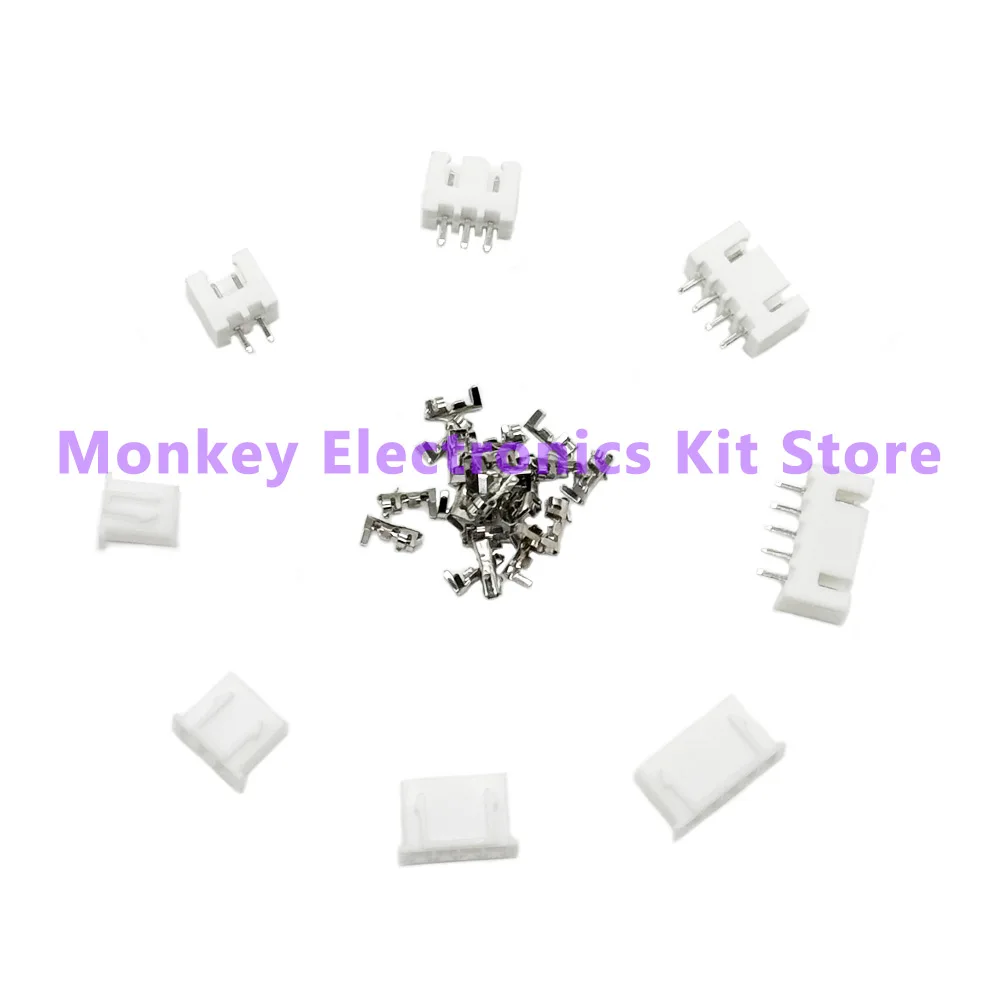 Wire Connectors 230Pcs/Box PH 2.0mm XH 2.54mm 2-5 Pin Pitch Terminals Kit