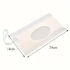 1pc Portable Baby Wet Wipe Bag Lightweight Tissue Dispenser Family Essential for Travel and Home Durable Tissue Pouch Organizer 5