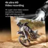 4K Shotgun Camera Outdoor Hunting Camera Anti Shake Sport DV WiFi Motorcycle Bike Helmet Camera Action Cam with Gun Mount Clip 3