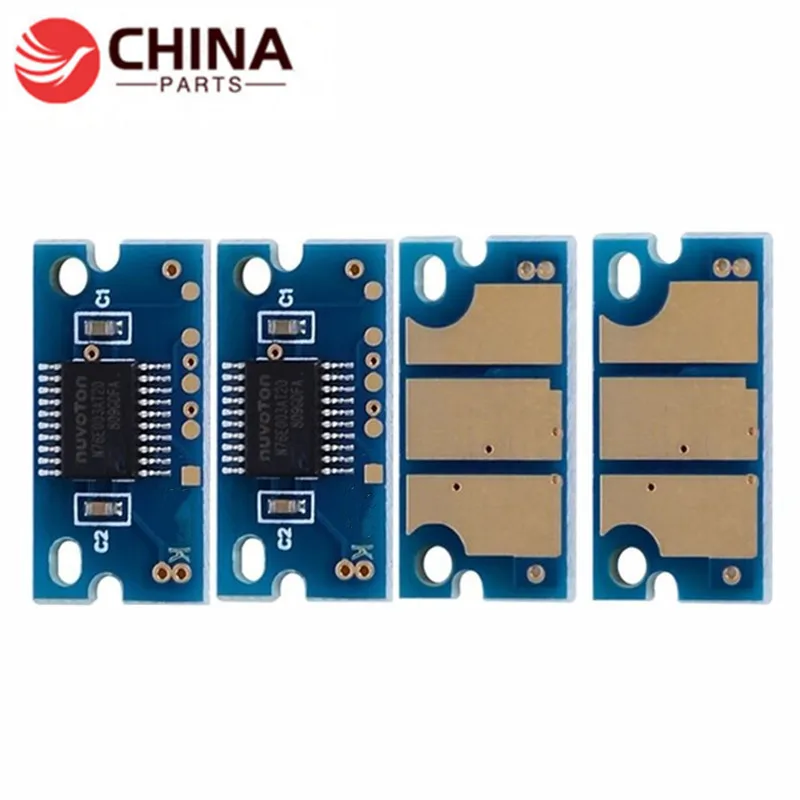 1SET CMYK Image Drum Unit Chip IU212 IU313 for Konica Minolta Bizhub