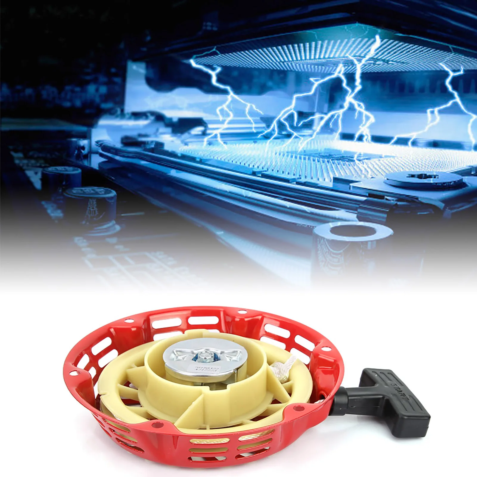 Gasoline Generator Recoil Pull Starter for 168F 170F 2-3KW Generator