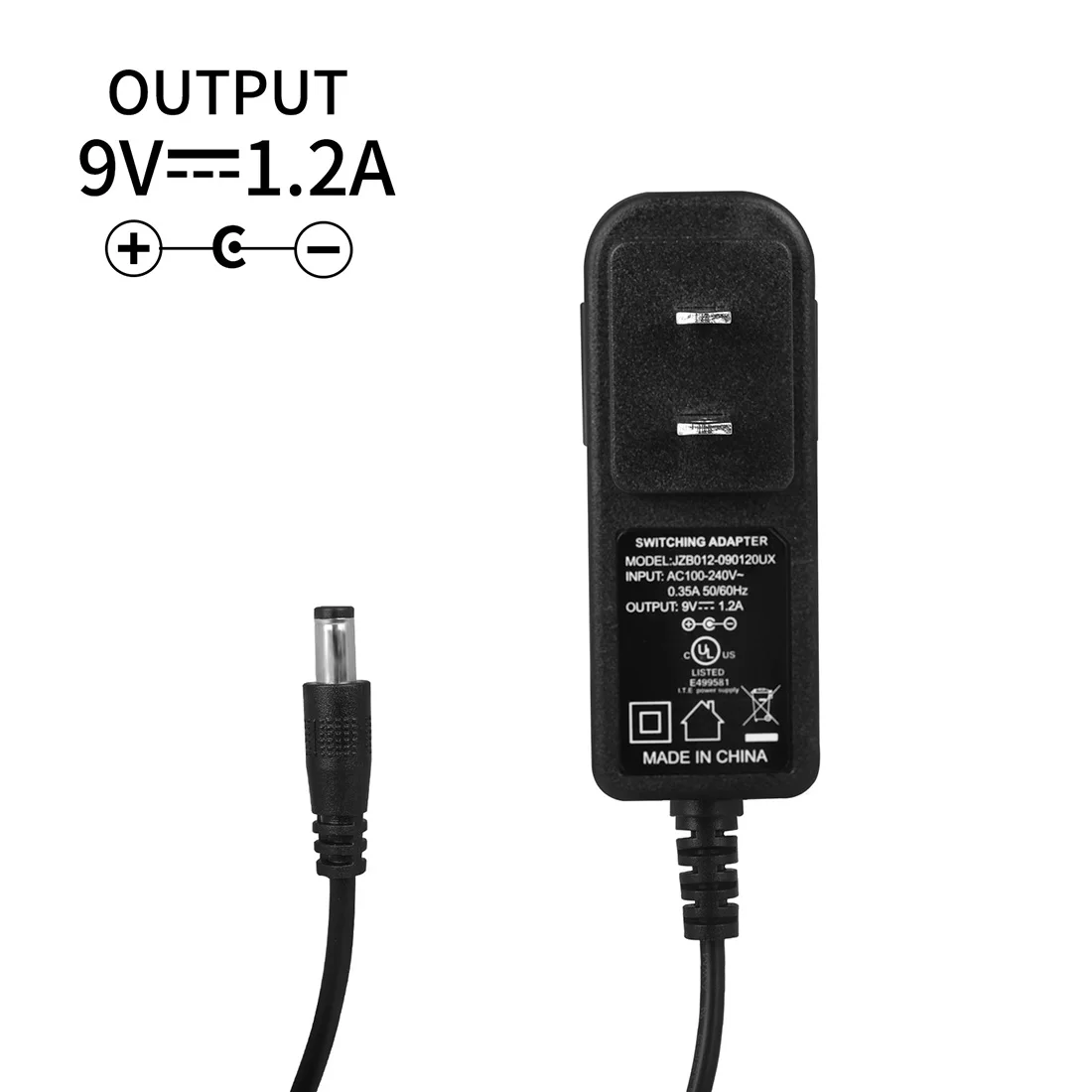 9V US Plug