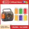 FF Flashfish 110V Portable Power Station 320W Solar Generator 292Wh Lithium Batteries AC Type-C Battery Pack Charger Power Bank 1