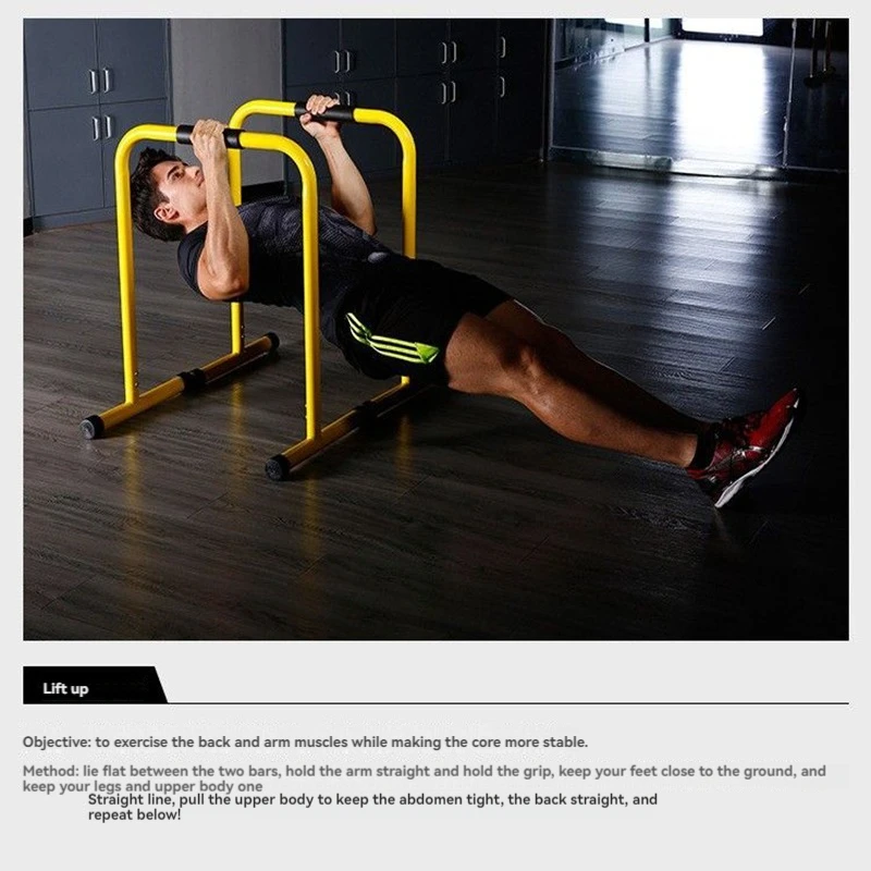 Household indoor parallel bars adjustable horizontal bars fitness equipment pull-ups arm extension outdoor split bracket