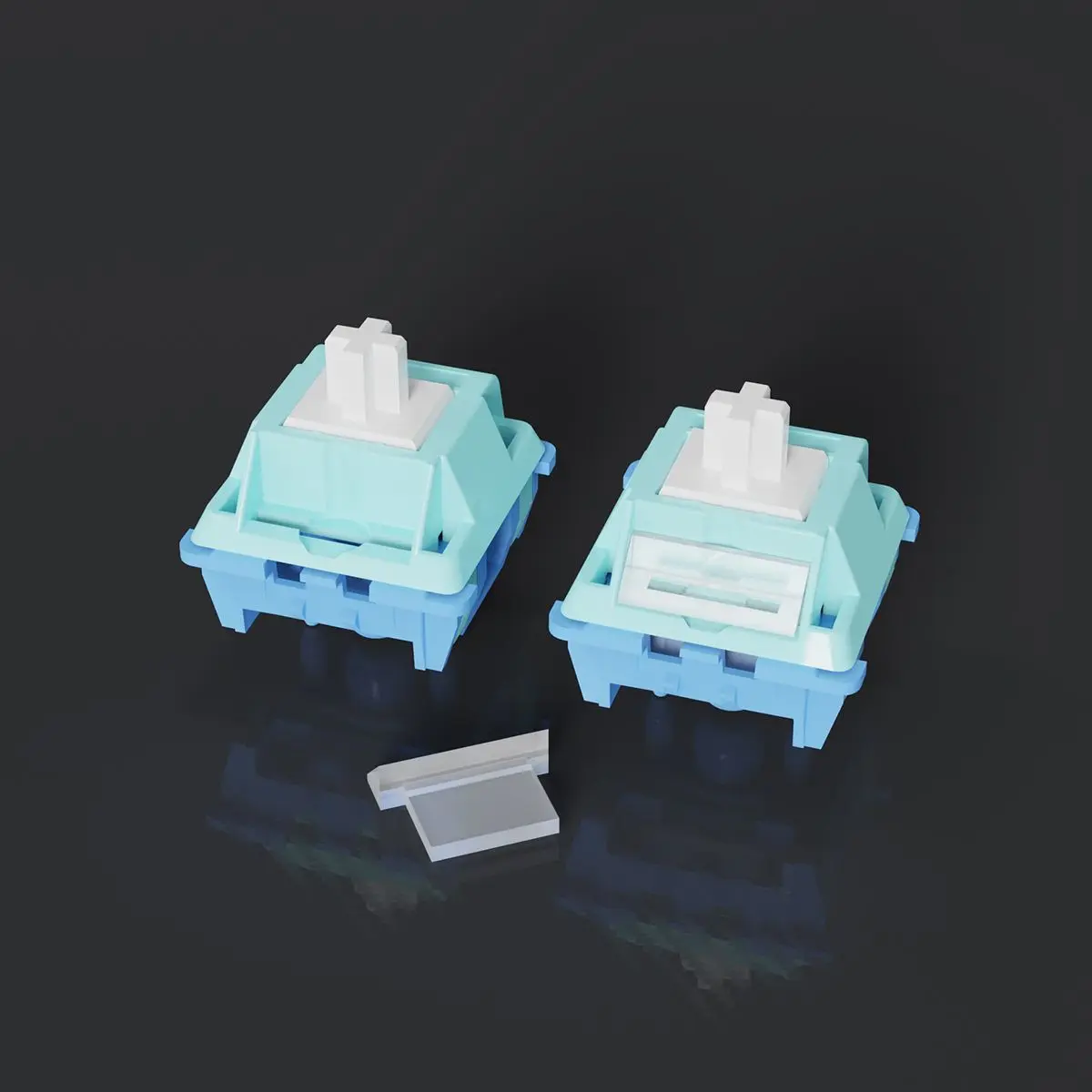 범용 기계식 키보드 용 110 PCS 스위치 LED 라이트 가이드 컬럼 최적화 된 RGB 디퓨저 라이트 포커스 사용자 정의