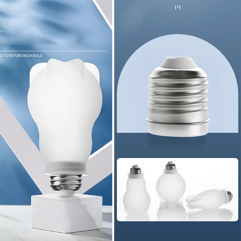 Light Bulb Resin Molds Creates a Pleasant Under Light Candy Box Home Table Decoration Environment for Drop shipping