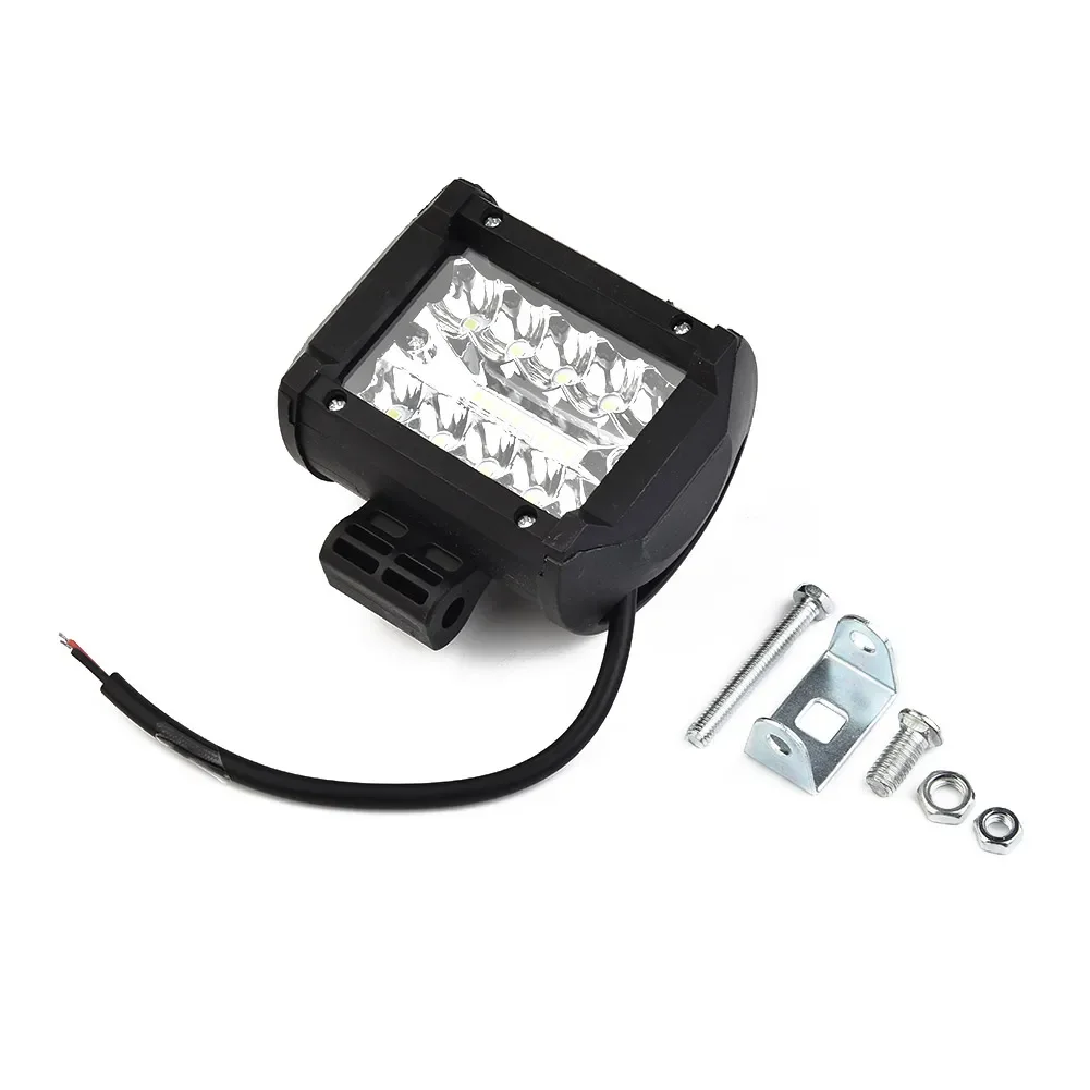 

Accessories LED Light Bar Black High Intensity LEDs Portable Weather-proof 12V 60W Combo(Flood+Spot) Dust-proof