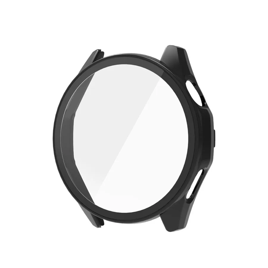 Premium Tempered Glass Protective Shell Bumper Case for Smartwatch - 41mm & 46mm