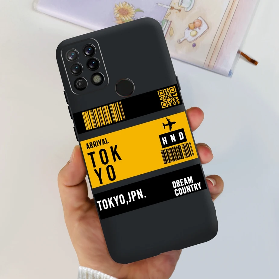 Colorful Matte Silicone Phone Case with Bumper Protection - 6.8'' Back Cover
