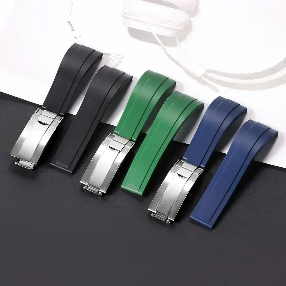 Rubber Strap for Rolex for Oysterflex GMT for Daytona For