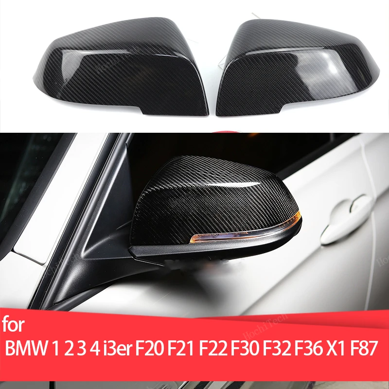 

Real Carbon Fiber Side Mirror cover shell cap sticker for BMW Series 1 2 3 4 X M F20 F21 F22 F23 F30 F32 F33 F36 E84 F87 i3 X1