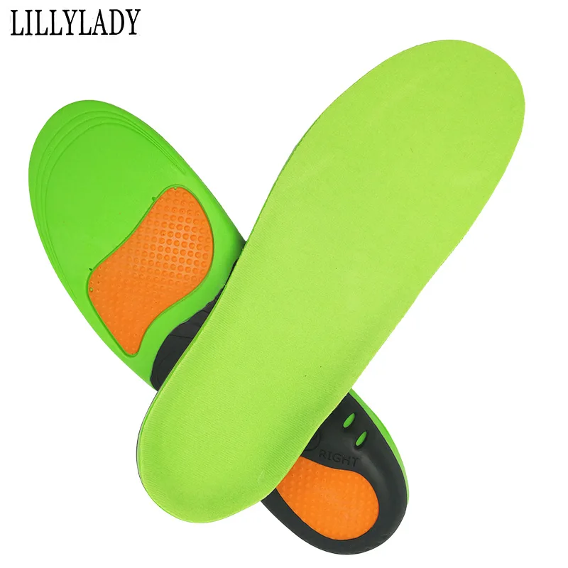 Orthotic Arch Support Shoes Insoles PU Material Flat Feet Sports Running Breathable For Man Women Orthopedic Pad
