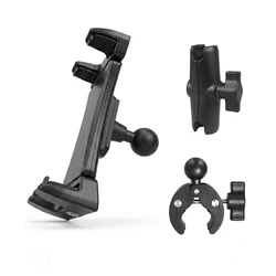 Adjustable Universal Tablet Handlebar Stand Bracket (With clamp mount)