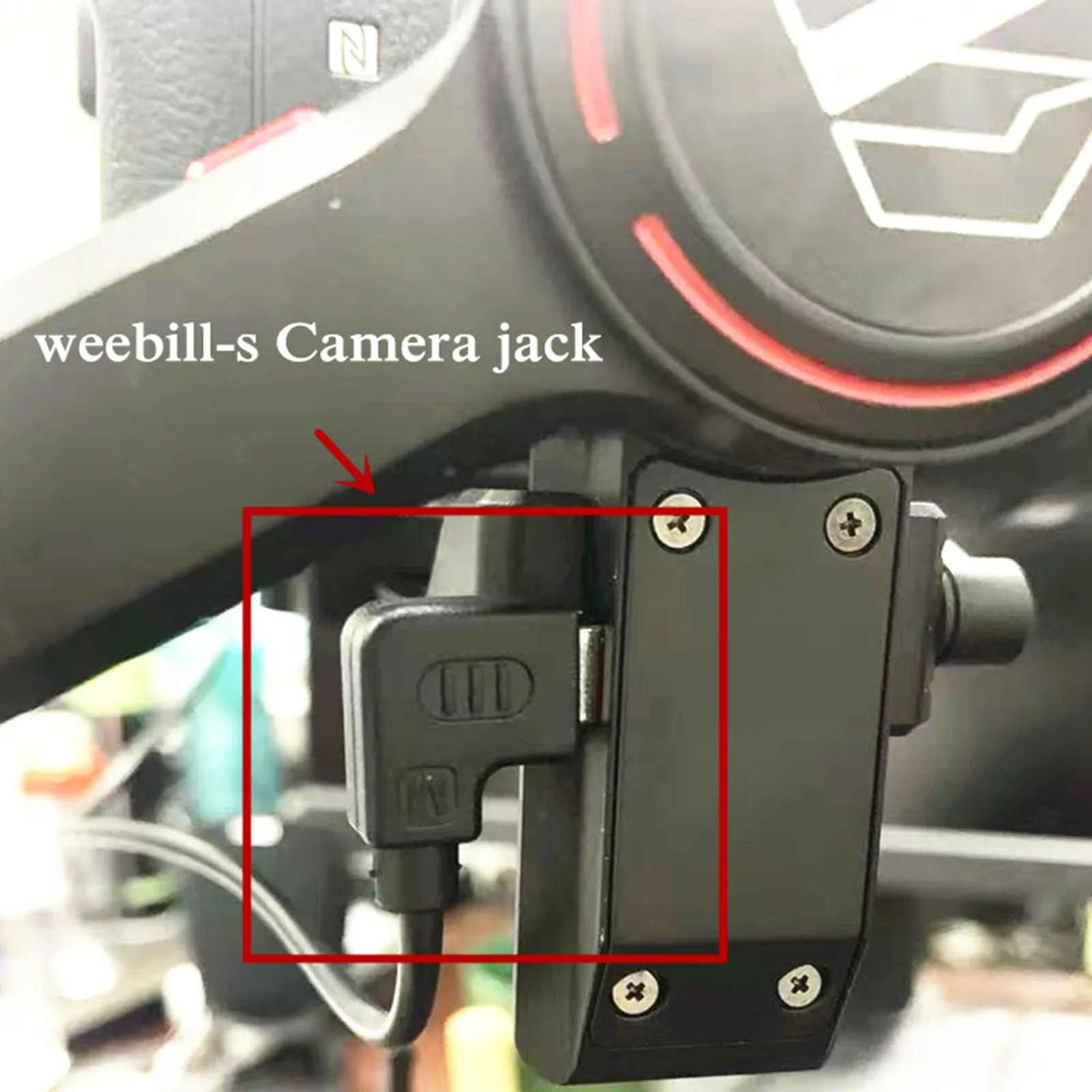 For Zhiyun Crane 2 / Weebill S stabilizer to Sony/Fuji/Canon EOS/Nikon 35cm Control Cable Micro USB to Type C Cable