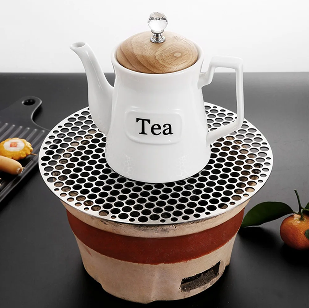 Bbq grill mesh, stainless steel grill net, Round Barbecue Grill Net Meshes Racks Grid Grate Steam Net 304 Stainless Steel Wire Oven Sheet