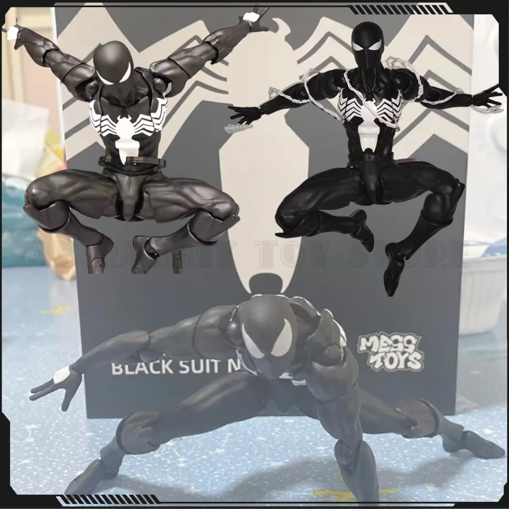 Mess Toyz Spider-Man: A Figura do Traje Negro e o Simbionte que