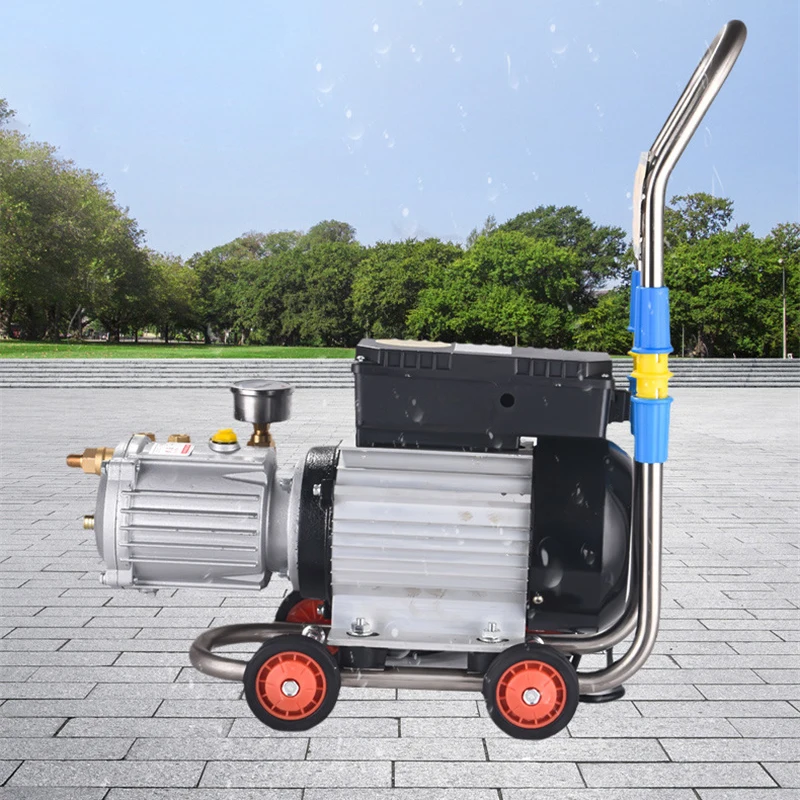 220V High Pressure Washer Household Mobile Convenient Car Washing Machine Brush Pump Pure Copper High Power Car Wash Equipment 3