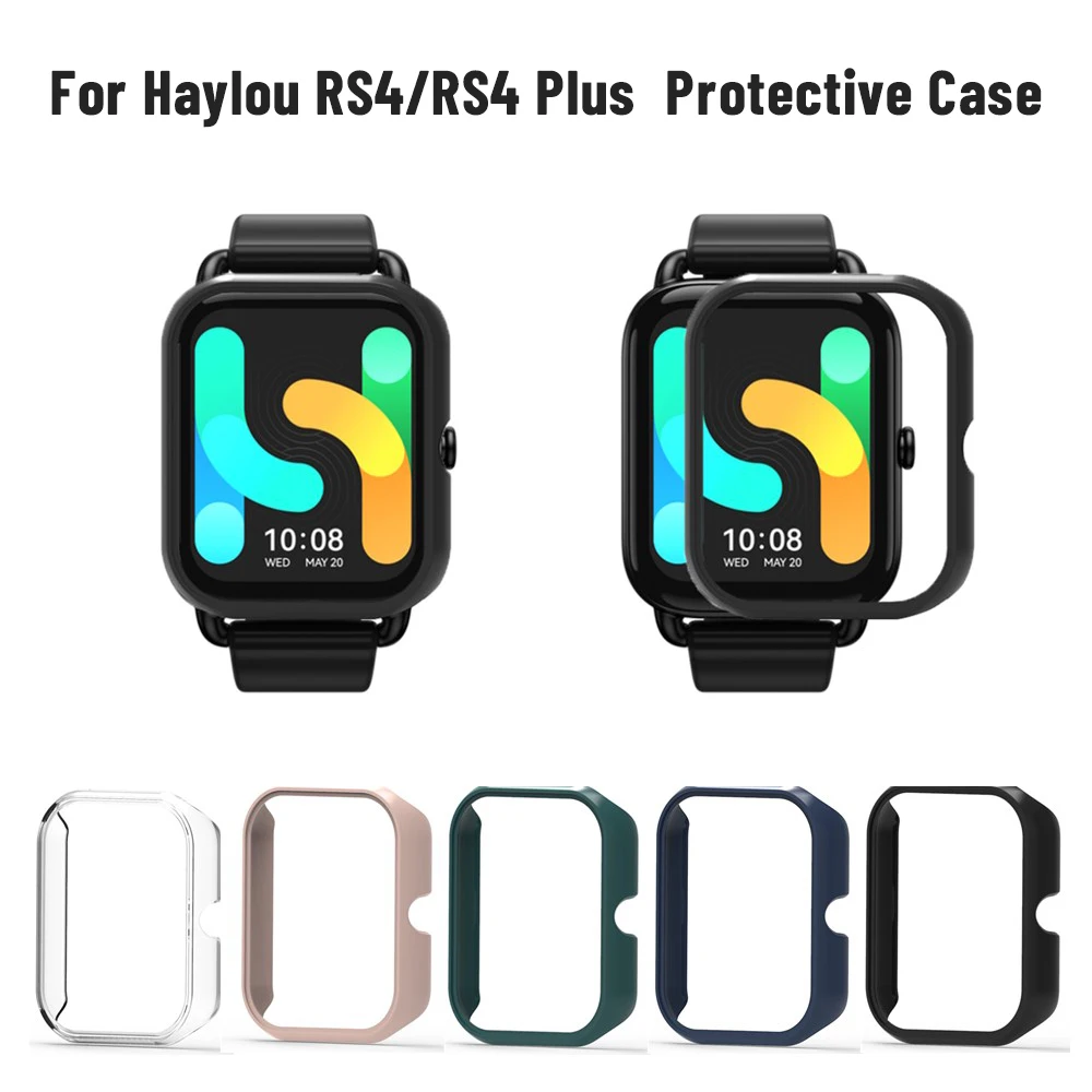 

For Haylou RS4 /RS4 Plus Smart Watch Case PC Screen Protector Full Cover Bumper Shell Cases For Haylou RS4 /RS4 Plus Cases