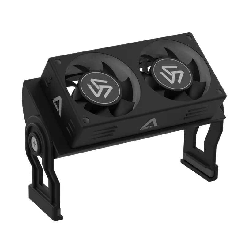 Alseye-ram Ventilador de Refrigeração Pwm Ram Refrigerador de Memória Ventilador Duplo 60 mm 12002000rpm Radiador para Ddr Ddr2 Ddr3 Ddr4 Ddr5 12v - Imagem 3
