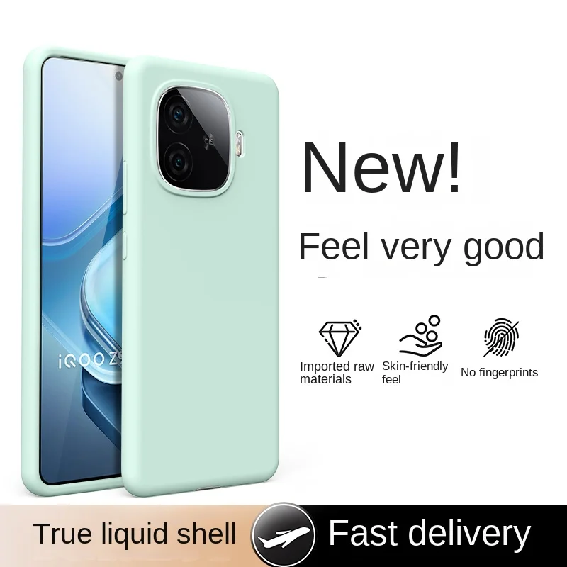 Premium Liquid Silicone Shockproof Phone Case - Luxurious Protective Back Cover