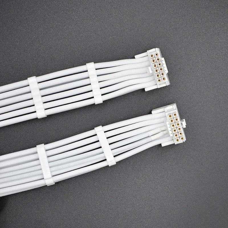 Corsair 전원 공급 장치와 호환 가능한 3*8 핀 모듈러-12 + 4 핀 16 핀 GPU 케이블, 90 도 12VHPWR 커넥터 케이블
