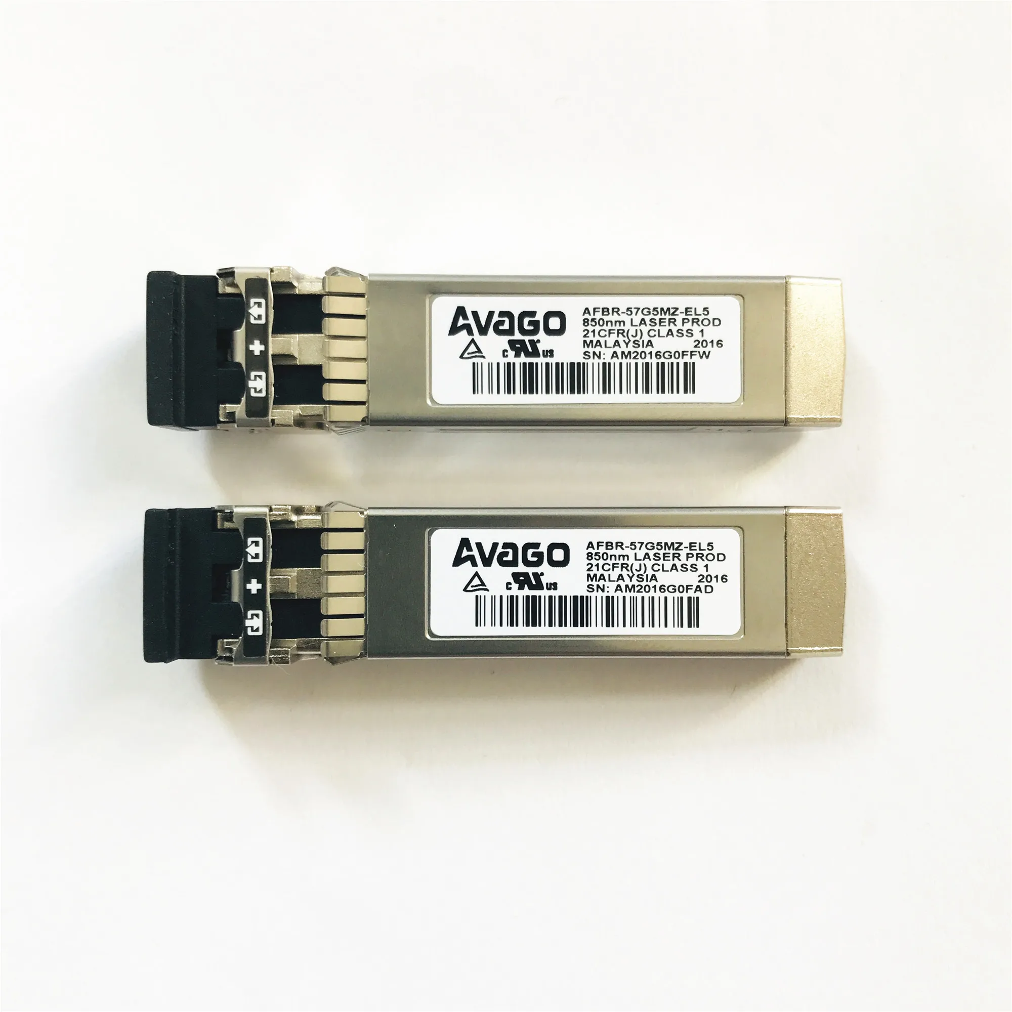 Avago 32G SFP AFBR-57G5MZ-EL5/850NM 32GB Fibre Channel card  Multimode Dual Fiber Transceiver Module/avago 32g sfp+ fiber switch