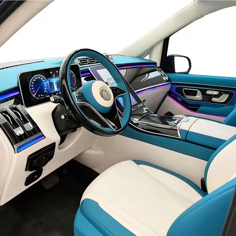 

2023 Car Interior Accessories Upgrading Customized Luxury Dashboard Front Seats Auto Modification Kits For Benz Vito Metris
