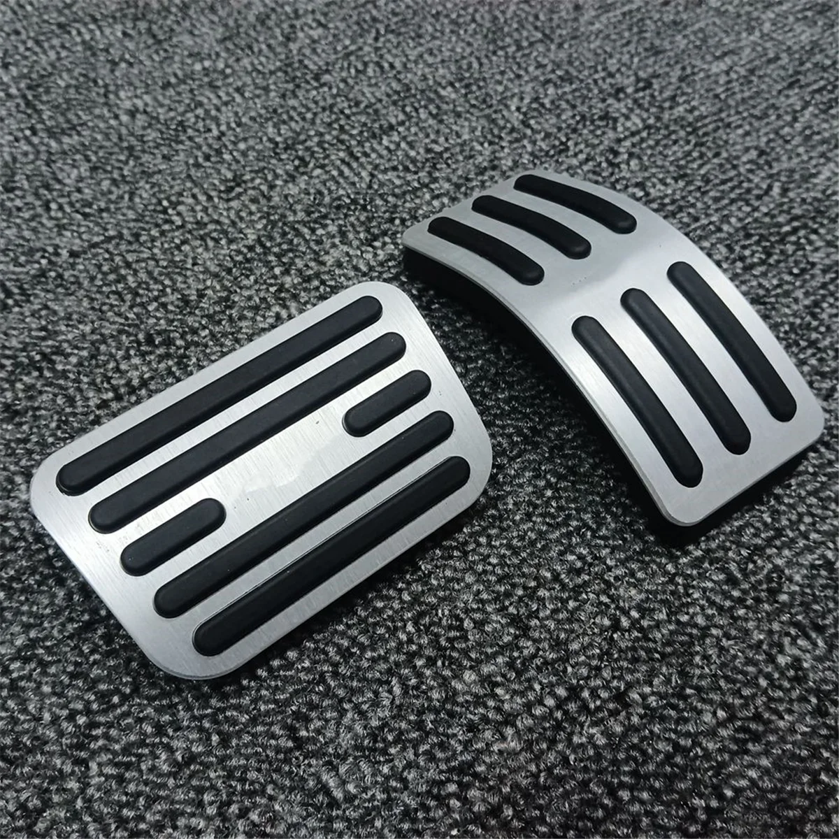 For BYD Shark 6 Aluminum Accelerator Pedal Brake Non-Slip Mat Cover Car Sport Interior Accessories