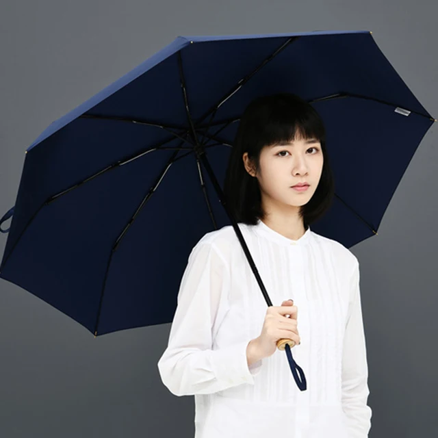 Tiohoh Esernyő Eső Nők Kockás Stílusú Bambusz Fogantyú Szélálló Hajtásszínek Márka Golf Esernyők 8K Paraguas - Image 4