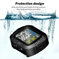 Motorcycle TPMS Tire Pressure Monitoring System Temperature Alarm With 2 External Sensors Moto Tyre Alarm Systems Real Time - Image 6