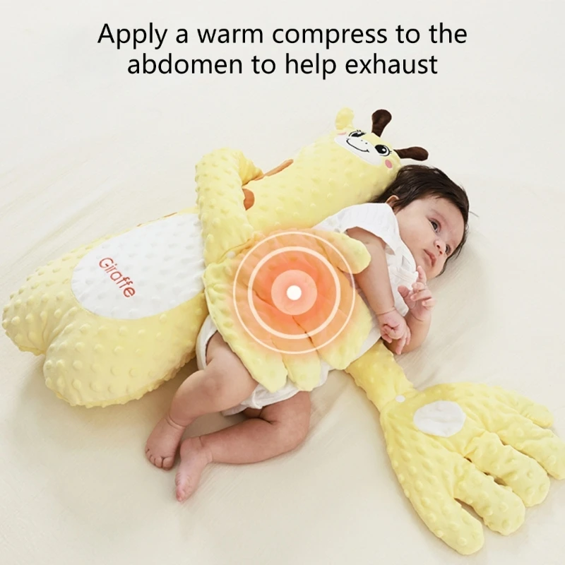 Toddler Sleep Companion Mood Soothing Hand Pillow Toy Moisture Resistant Filling for Cribs Strollers and Travel Use 3