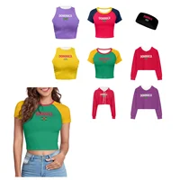 Mom & Daughter Family Outfit Product Combo Set Headbands Crop Hoodie Baby T-shirt Tank Tops Custom Dominica Flag Letters Style