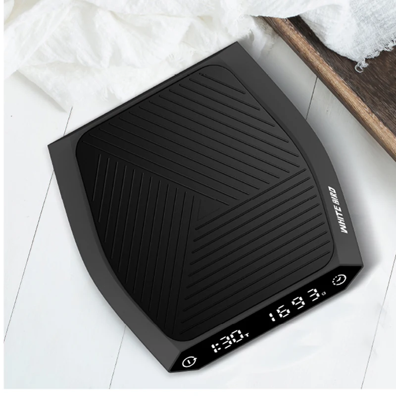 2kg/0.1G 디지털 타이밍 커피 스케일 Cozinha 정밀 주방 도구 액세서리 전자 저울 측정 계량 유형-C
