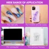 3D Nail Foil Glue: 8ml Gel Adhesive for Nail Art